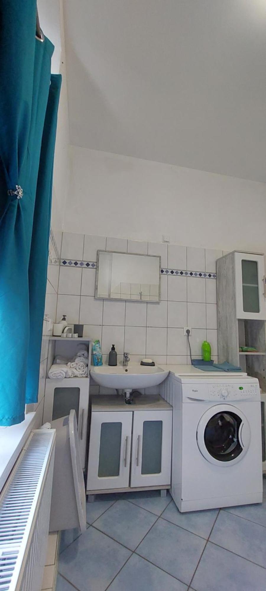 Ferienwohnung Am Bahnhof ベルンブルク エクステリア 写真