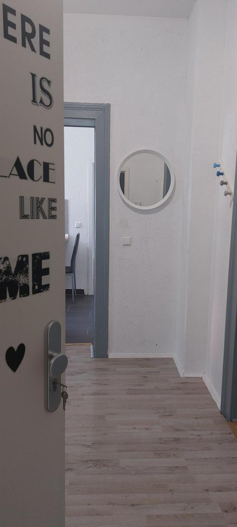 Ferienwohnung Am Bahnhof ベルンブルク エクステリア 写真